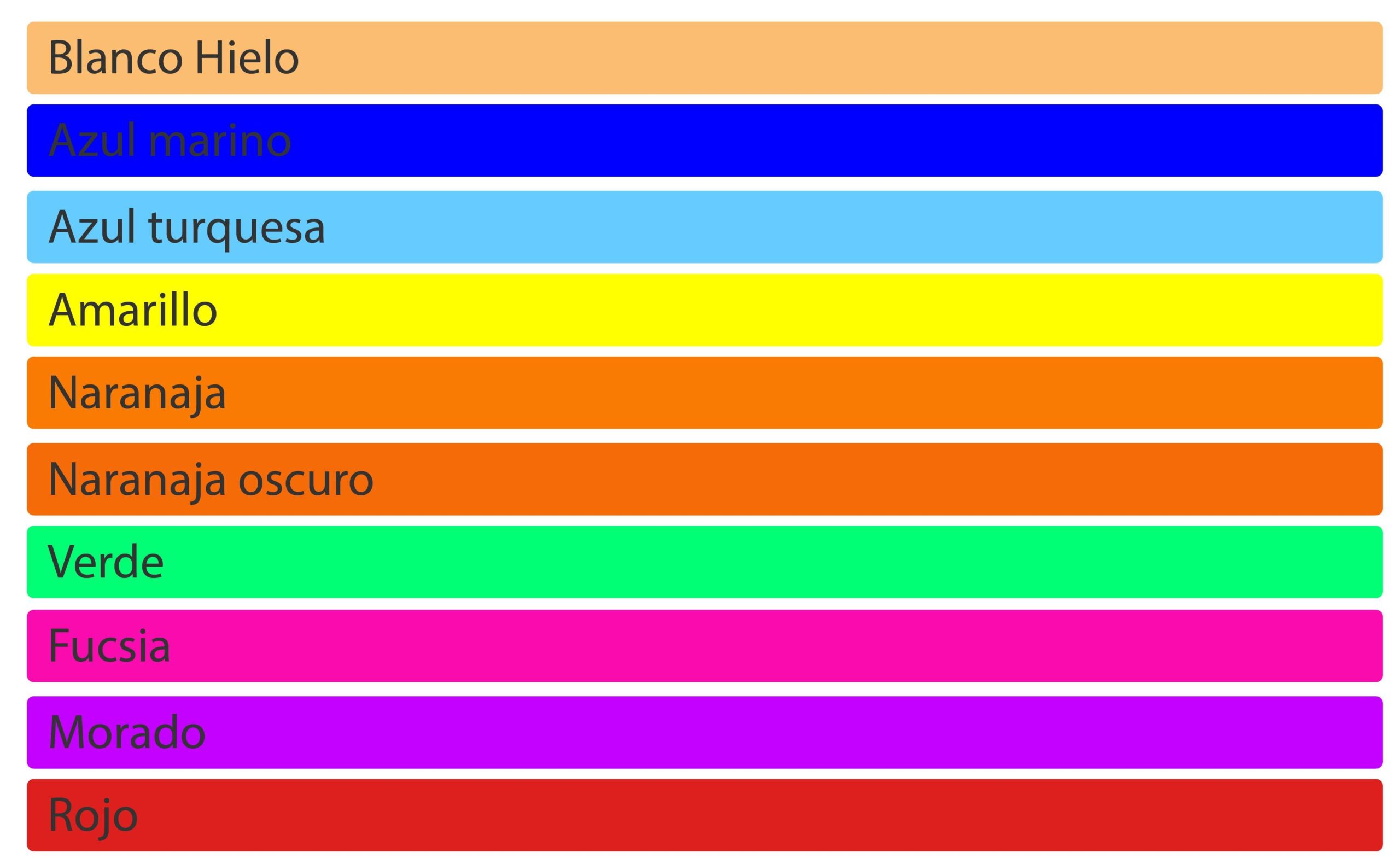 Elige el color de tu diseño
